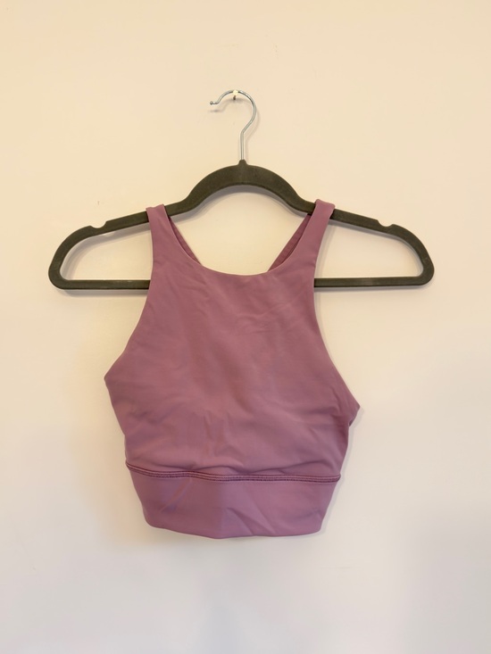 lululemon athletica Other - lululemon athletica Dusty Mauve High-Neck Sports Bra size 6